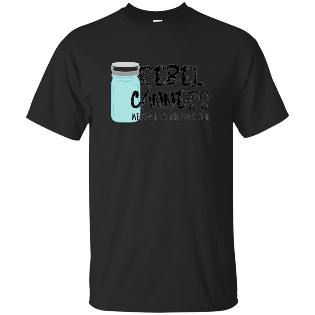 Rebal Canners Welcome To The Dark Side T-shirt Black