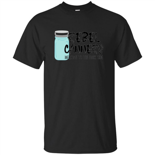 Rebal Canners Welcome To The Dark Side T-shirt Black