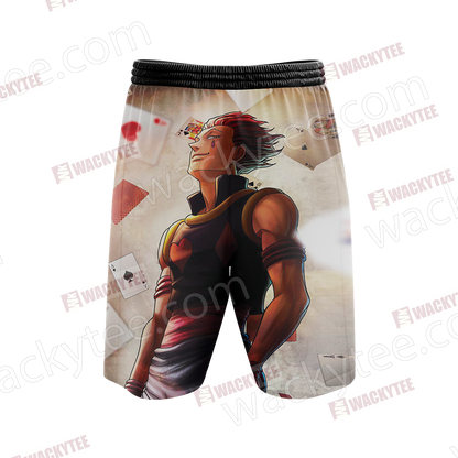 Hunter x Hunter Hisoka Morow Beach Shorts