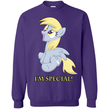 Cartoon Character T-shirt I'm special Purple