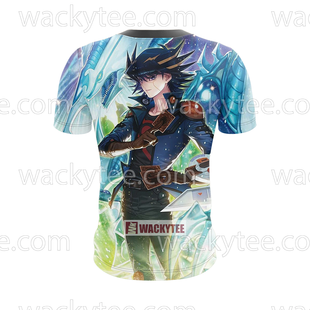 Yu-Gi-Oh! Yusei Fudo and Stardust Dragon 3D T-shirt