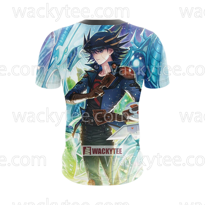 Yu-Gi-Oh! Yusei Fudo and Stardust Dragon 3D T-shirt