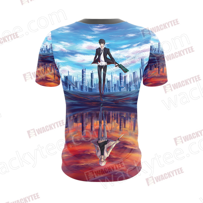 Psycho-Pass Shinya Kogami And Shogo Makishima 3D T-shirt