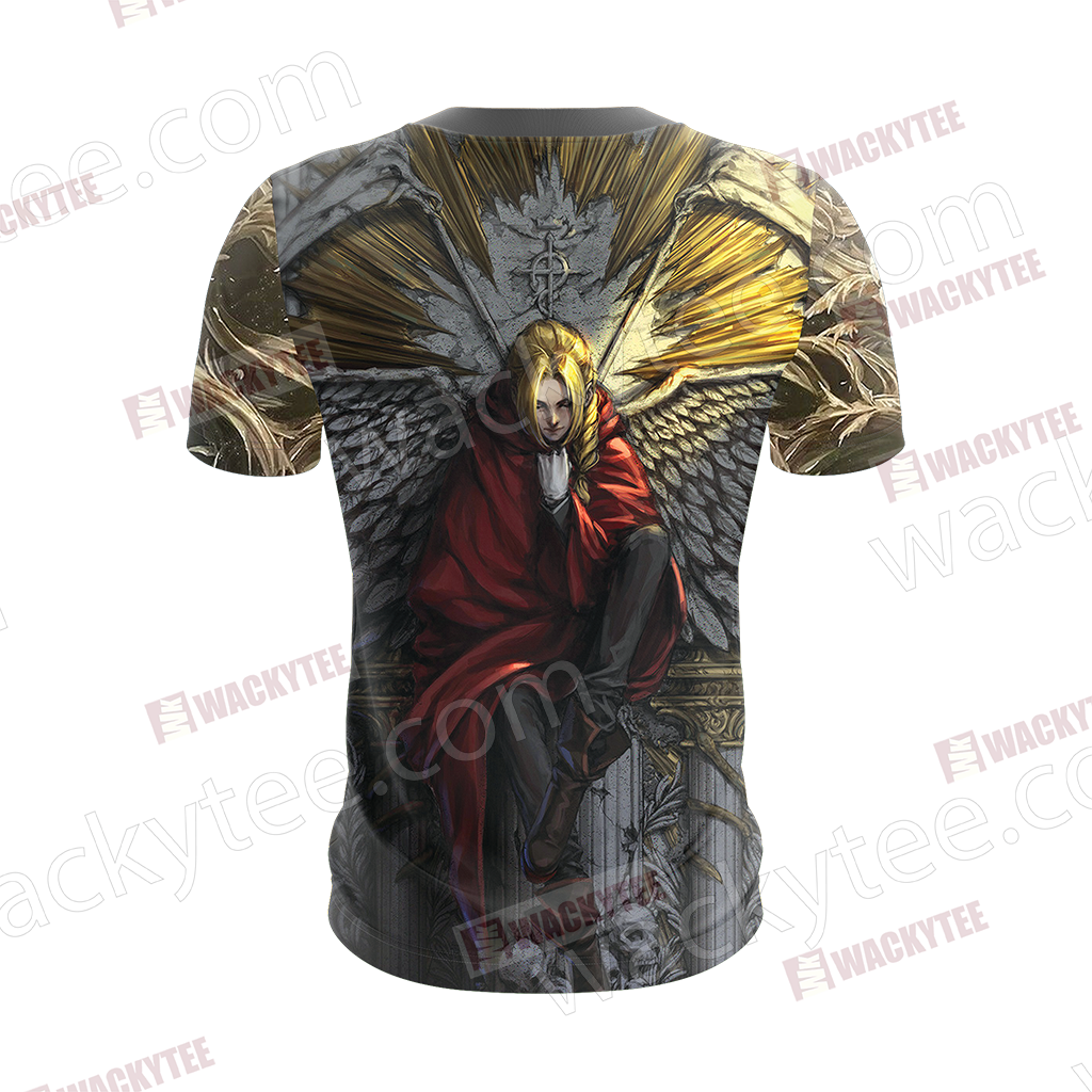 Fullmetal Alchemist Edward Elric Unisex 3D T-shirt