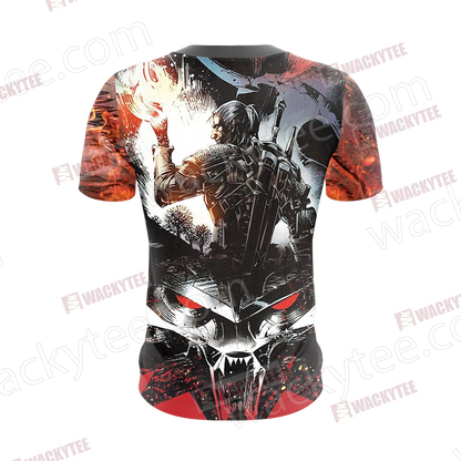 The Witcher 3 Wild Hunt Geralt 3D T-shirt