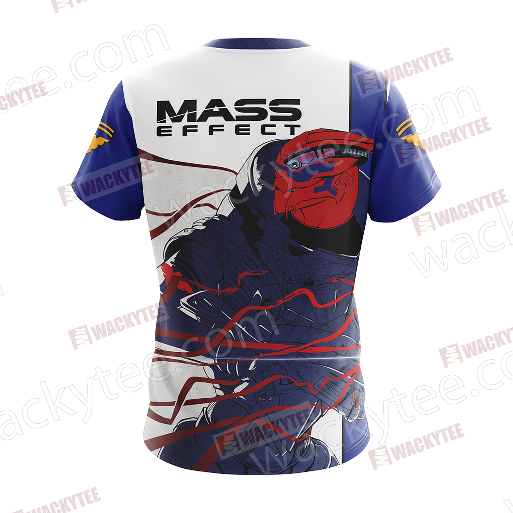 Mass Effect - Garrus Vakarian Unisex 3D T-shirt