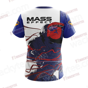 Mass Effect - Garrus Vakarian Unisex 3D T-shirt