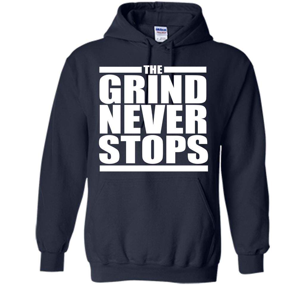The Grind Never Stops T-shirt Navy