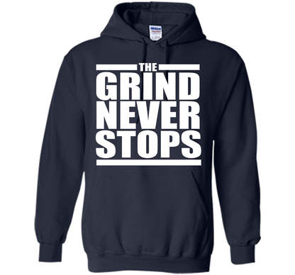 The Grind Never Stops T-shirt Navy