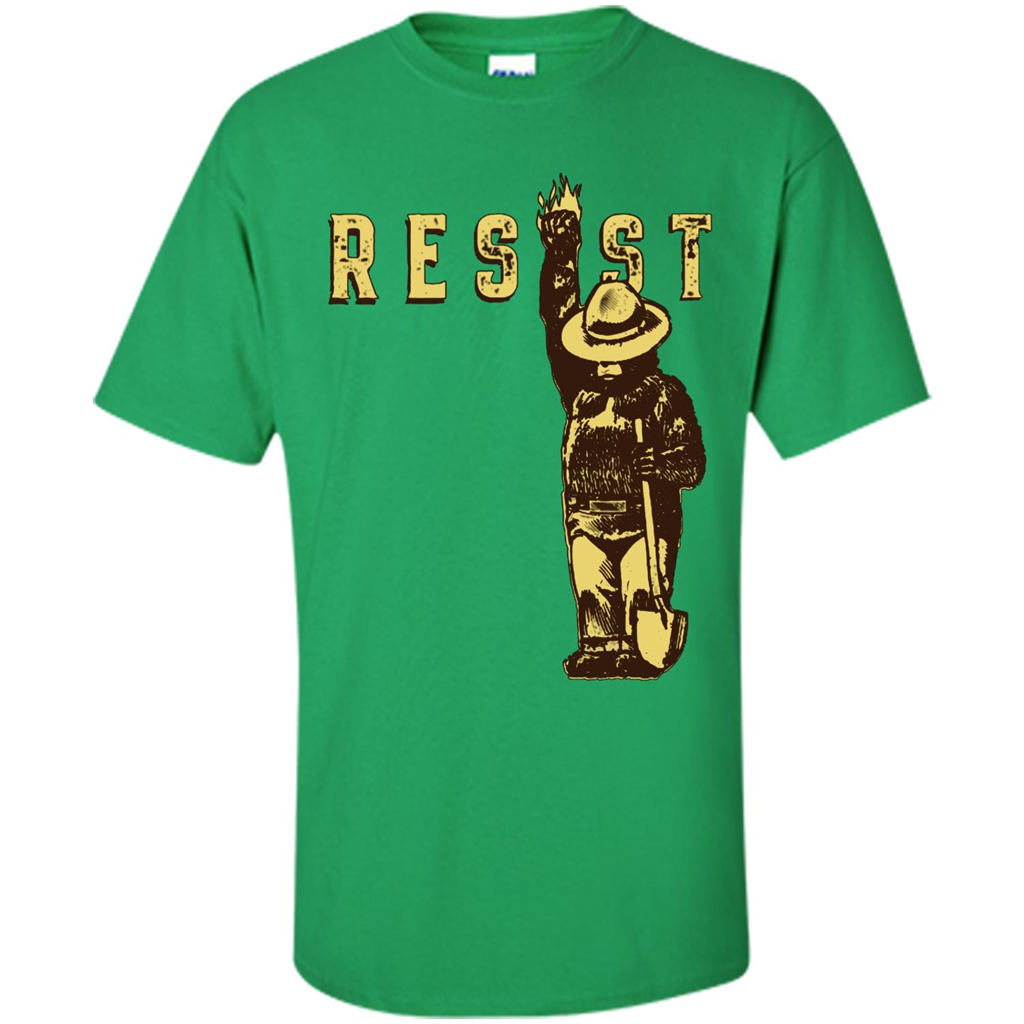 Resist T-Shirt Irish Green