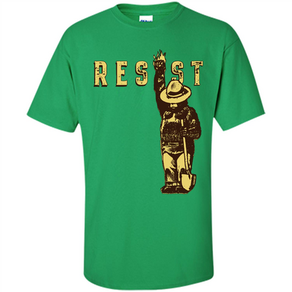 Resist T-Shirt Irish Green