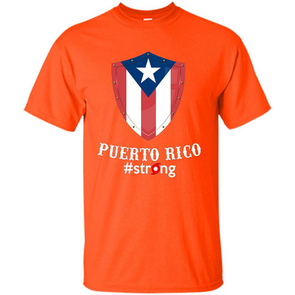 Puerto Rico Strong T-shirt Orange