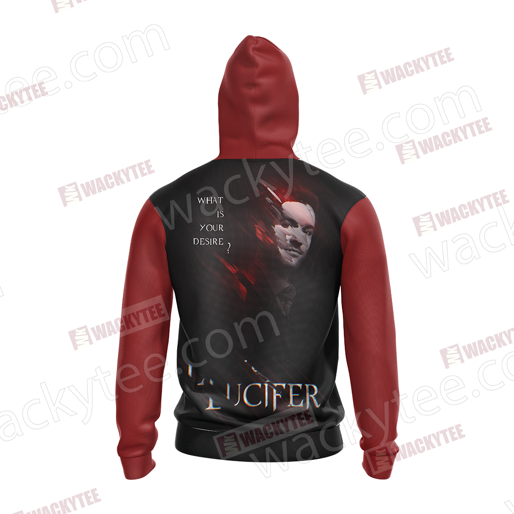 Lucifer New Version Unisex 3D Hoodie