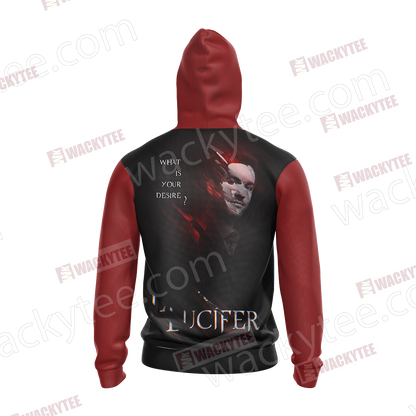 Lucifer New Version Unisex 3D Hoodie