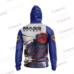 Mass Effect - Garrus Vakarian Unisex 3D Hoodie