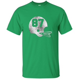 Football Number 87 T-Shirt Player Number