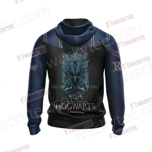 Harry Potter Hogwarts Uniform Ravenclaw House Unisex 3D Hoodie