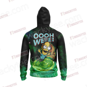 Mr.Poopybutthole Rick and Morty Unisex 3D Hoodie