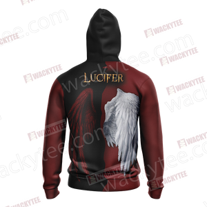 Lucifer New Lifestyle Unisex Zip Up Hoodie Jacket