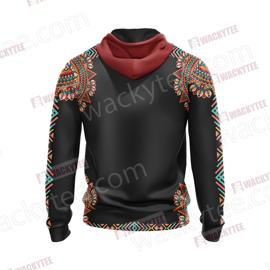 Fox Unisex Zip Up Hoodie Jacket