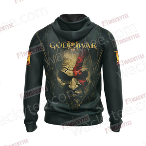 God Of War 3 Kratos Unisex Zip Up Hoodie Jacket