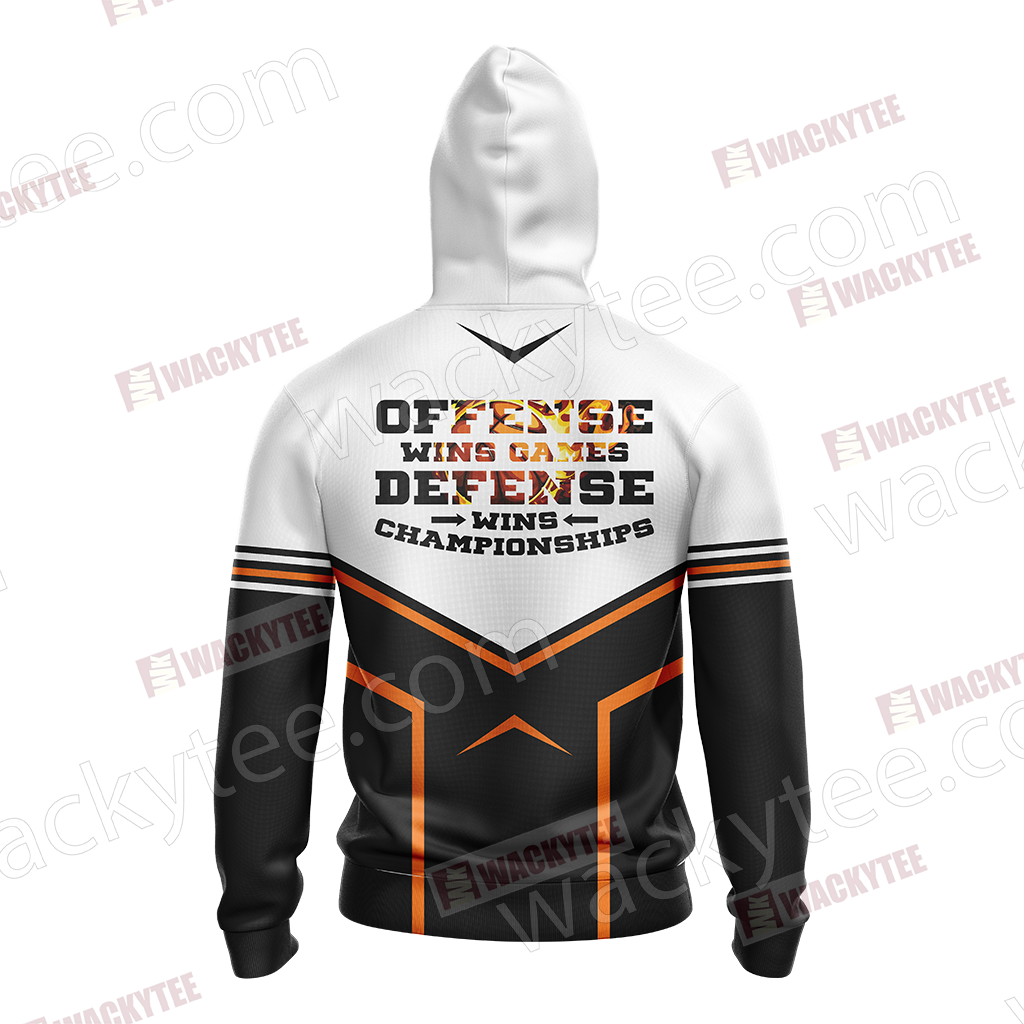 Basketball Unisex Zip Up Hoodie Jacket