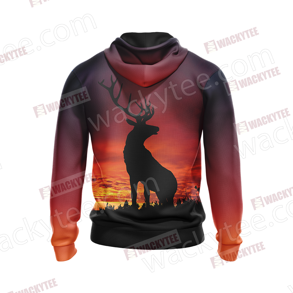 Hunting - Deer New Look Unisex 3D Hoodie