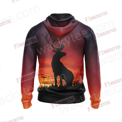 Hunting - Deer New Look Unisex 3D Hoodie