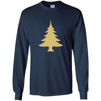 Christmas Tree T-shirt Xmas Tree T-shirt Navy