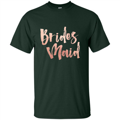 Bridesmaid T-shirt Forest Green