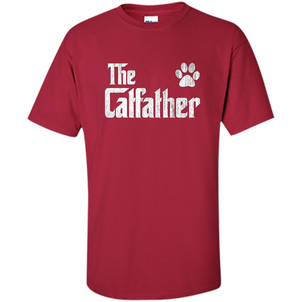 Cat Lover T-shirt The Catfather Cardinal