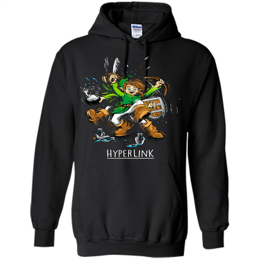 Gamer T-Shirt HyperLink Black