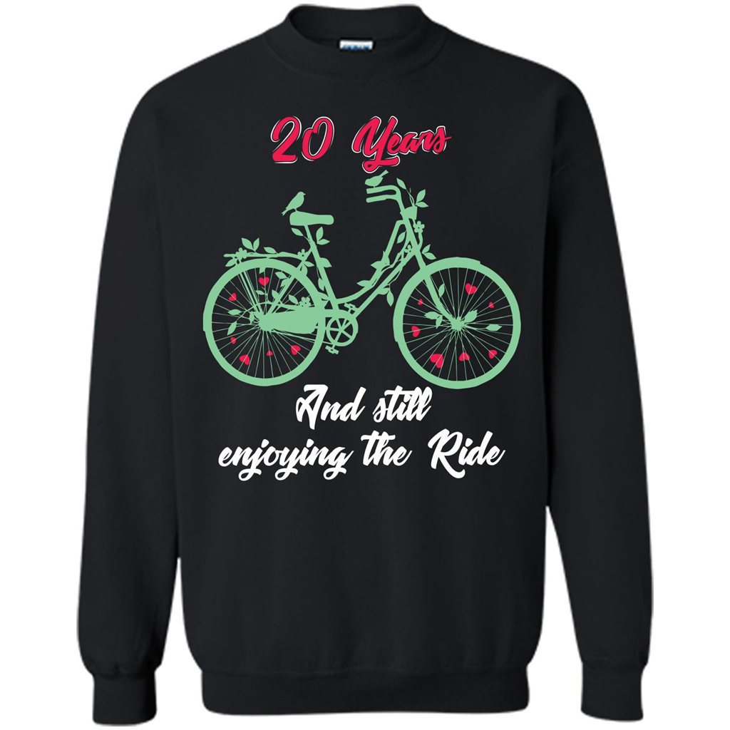 Anniversary T-shirt 20 Years And Still Enjoying The Ride Black