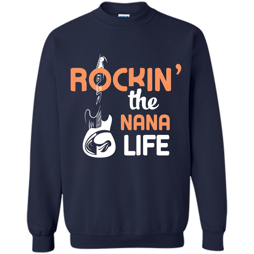 Nana T-shirt Rockin’ The Nana Life Navy