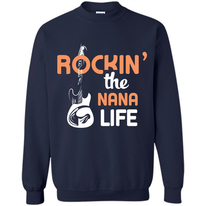Nana T-shirt Rockin’ The Nana Life Navy