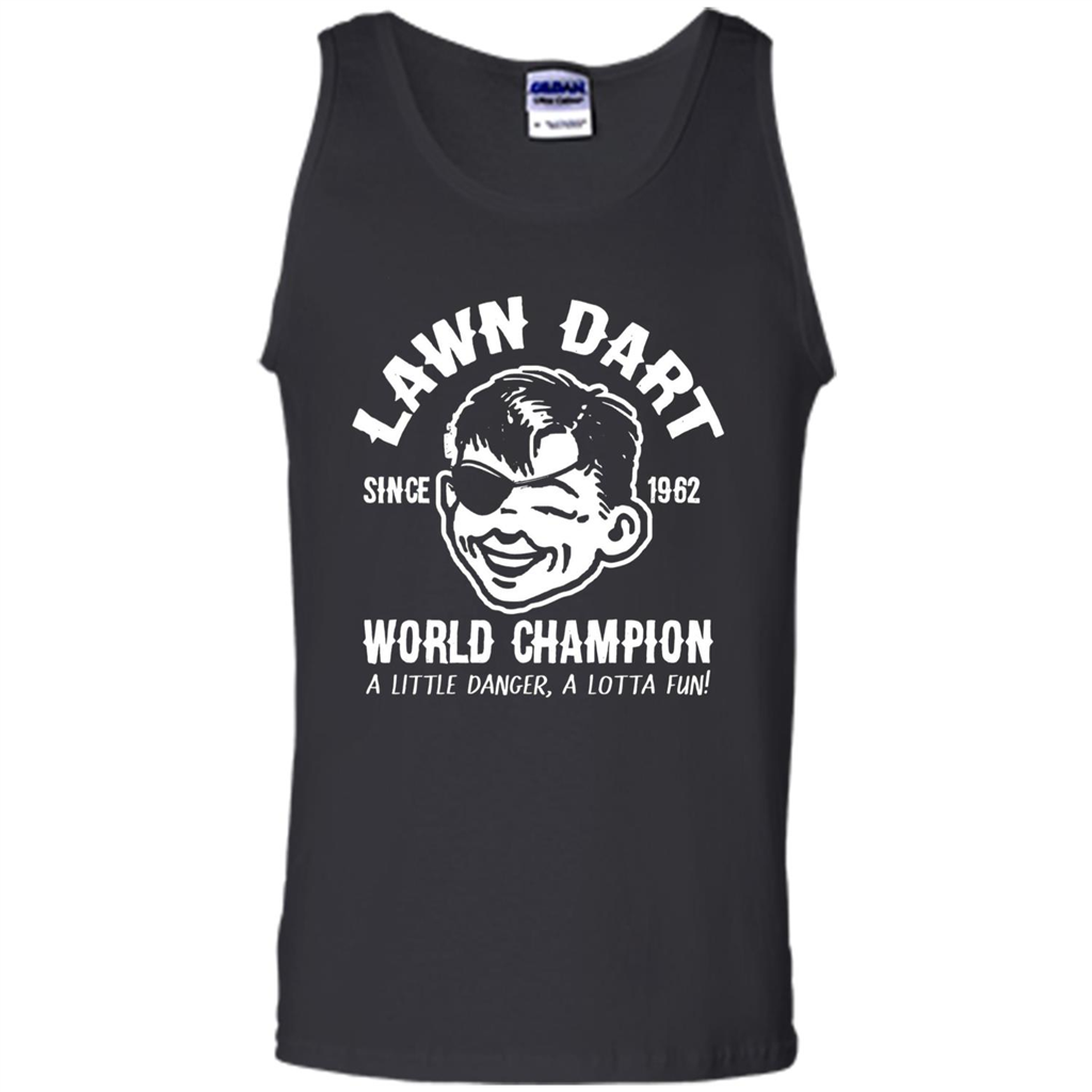 Lawn Dart Since 1962 World Champion Backyard Game T-shirt Black