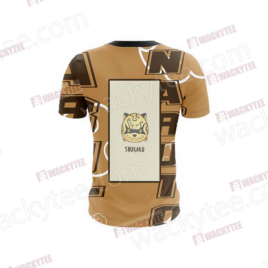 Naruto Shukaku Unisex 3D T-shirt