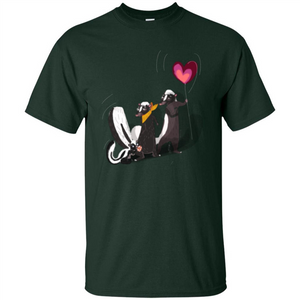 Happy Skunk Famiily T-shirt