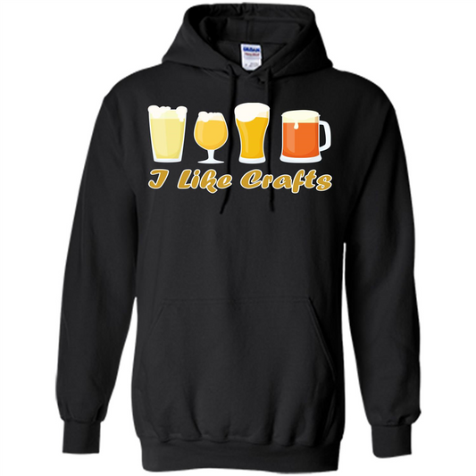 Beer T-shirt I Like Crafts Black