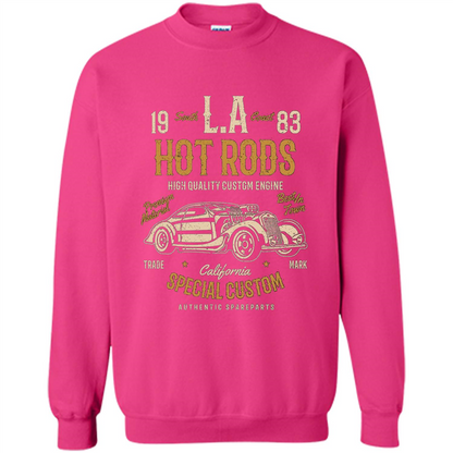 L.A. Hot Rods Classic Car T-shirt T-shirt Heliconia
