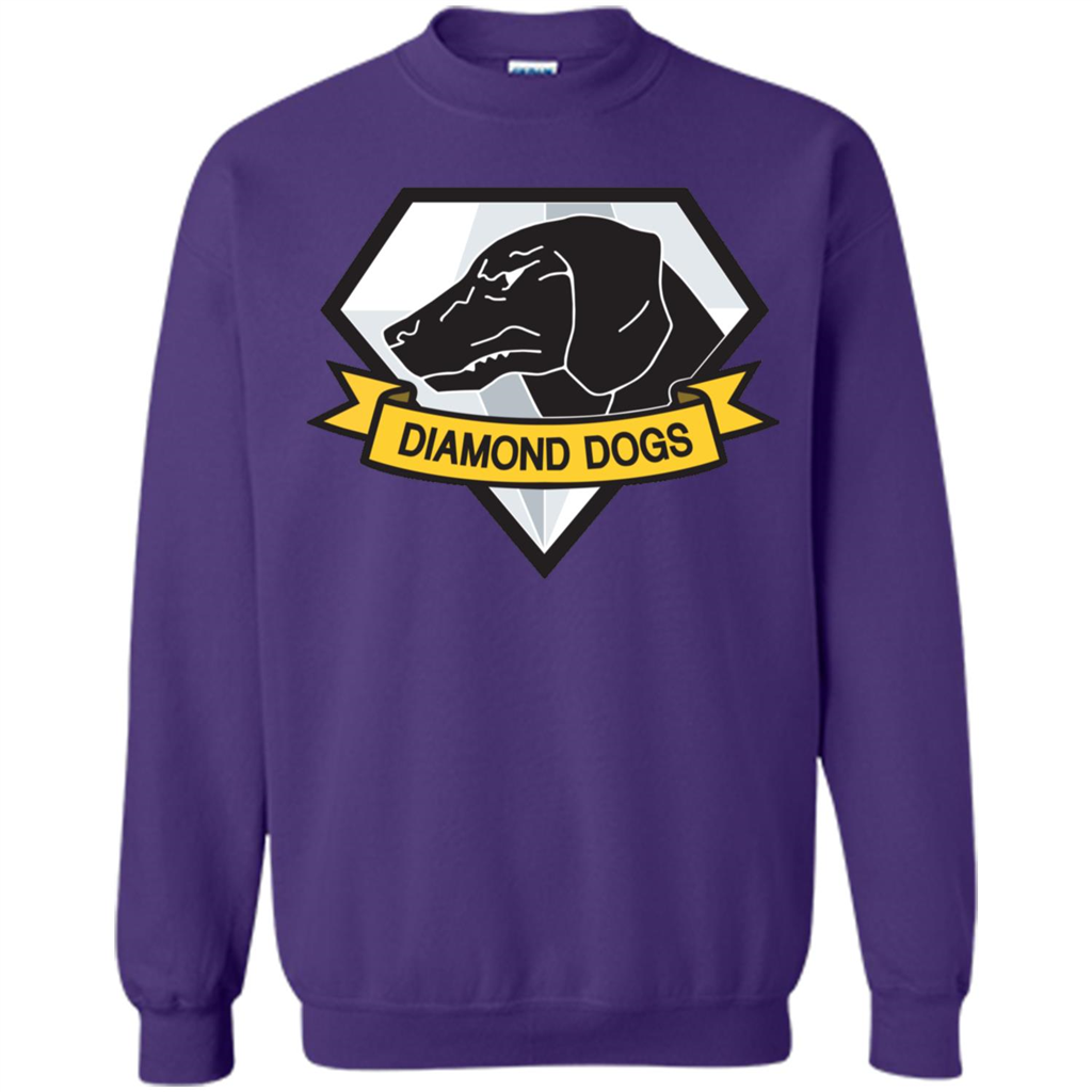 Diamond Dogs T-shirt Purple