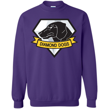 Diamond Dogs T-shirt Purple