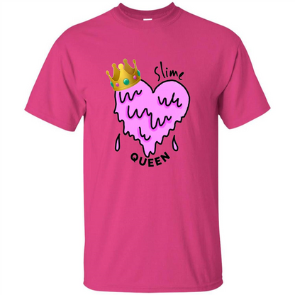 Slime Queen Heart T-Shirt Heliconia