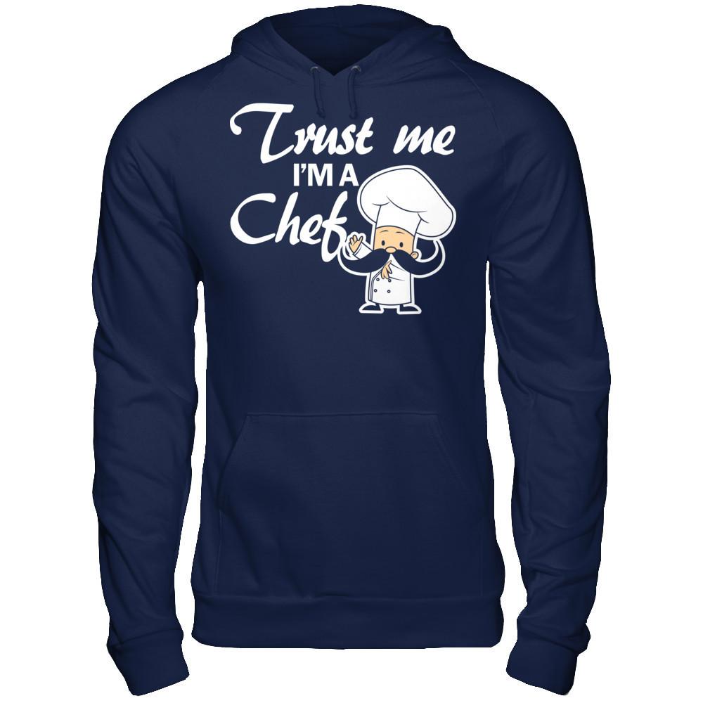 Trust Me I'm A Chef Gildan - Pullover Hoodie Navy