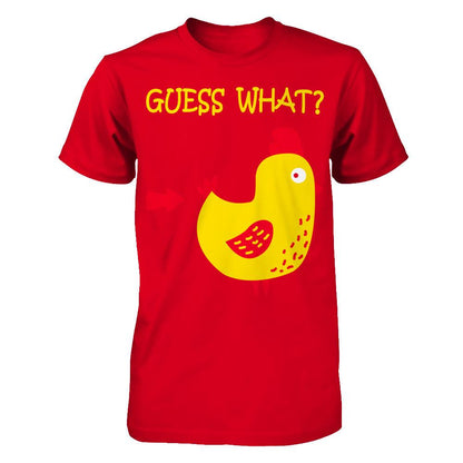 Guess What T-shirt Next Level - Unisex Fitted Tee Red