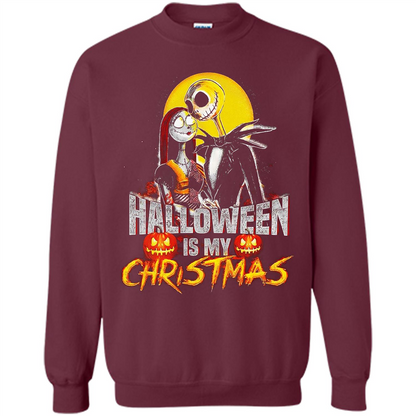 Halloween Is My Chirstmas T-shirt Maroon