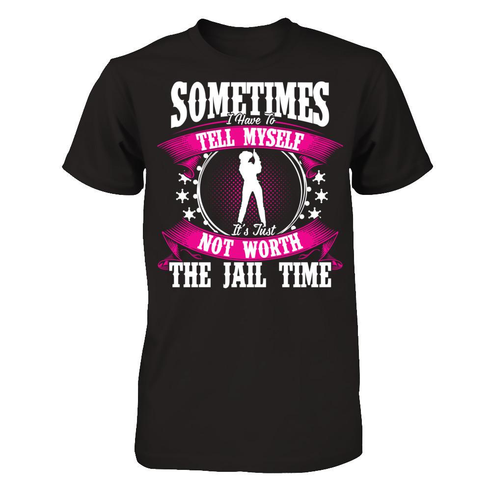 Sometimes I Have To Tell Myself It's Just Not Worth The Fail Time Gildan - Short Sleeve Tee Black