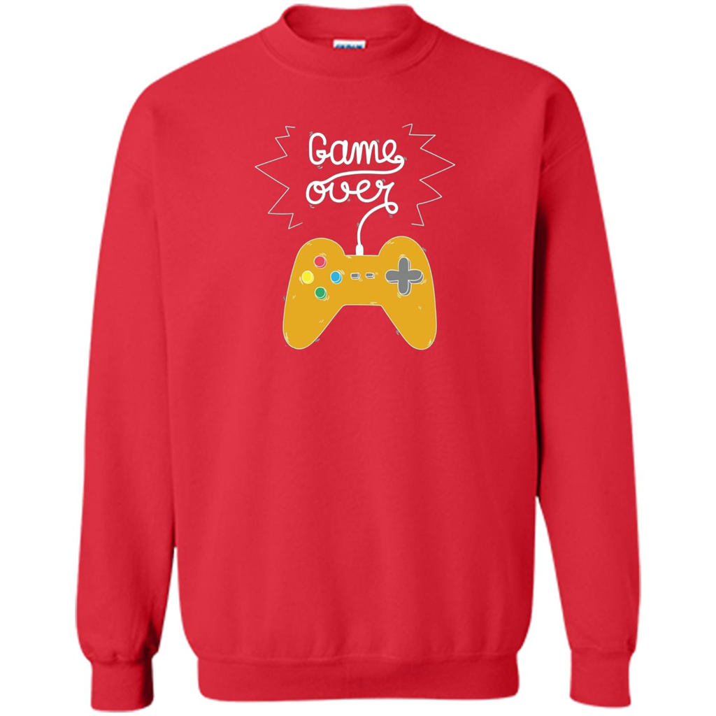Gamer T-shirt Game Over Red