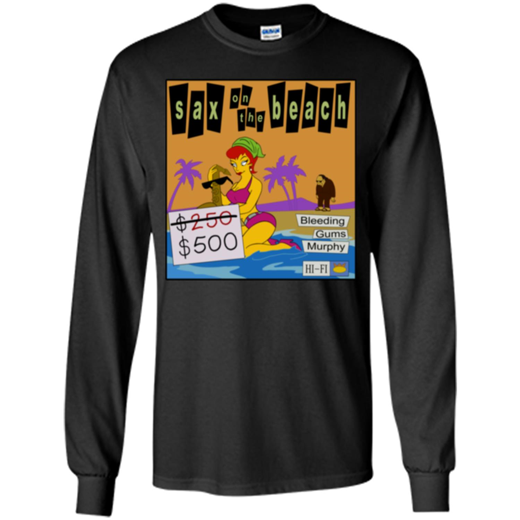 Sax on the Beach Discount Edition T-shirt Black