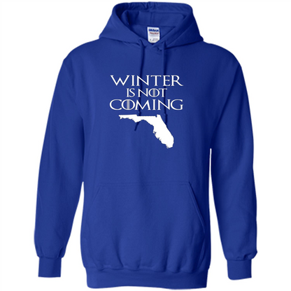 Florida Funny T shirt Winter Is Not Coming Royal